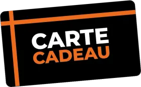 La carte cadeau de Motorsport Academy, noire et orange