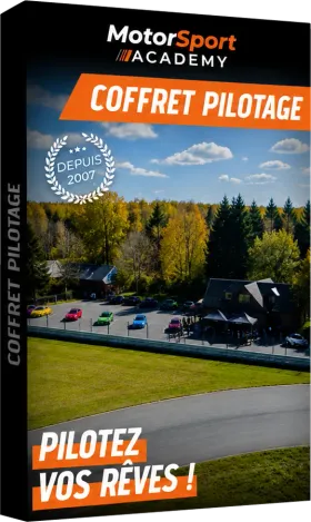 Le coffret cadeau pilotage du circuit de Lohéac, de Motorsport Academy