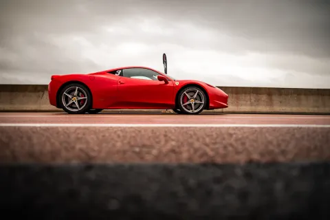 Ferrari 488 GTB en piste