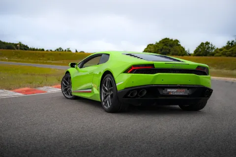 Lamborghini Huracán en piste