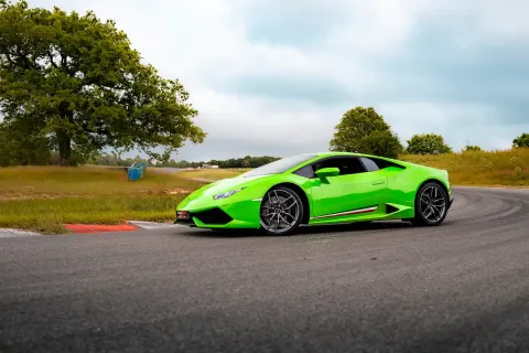 Lamborghini Huracán en piste
