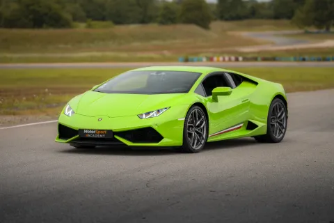 Lamborghini Huracán en piste