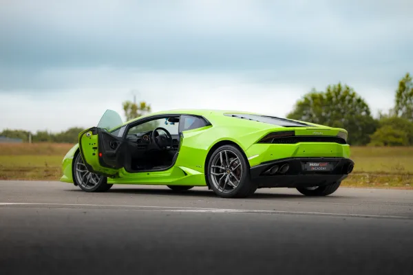 Lamborghini Huracán en piste