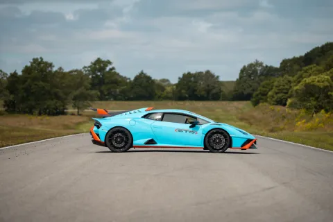 Lamborghini Huracán STO en piste