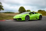 Lamborghini Huracán en piste